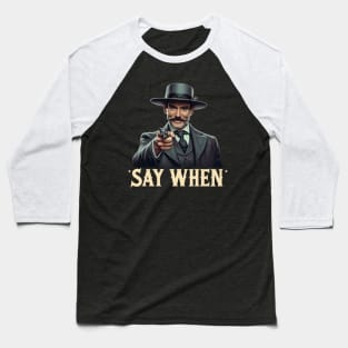 Doc Holiday Baseball T-Shirt